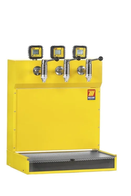 Bar de distribution d'huile avec 3 compteur d'huile MECLUBE 