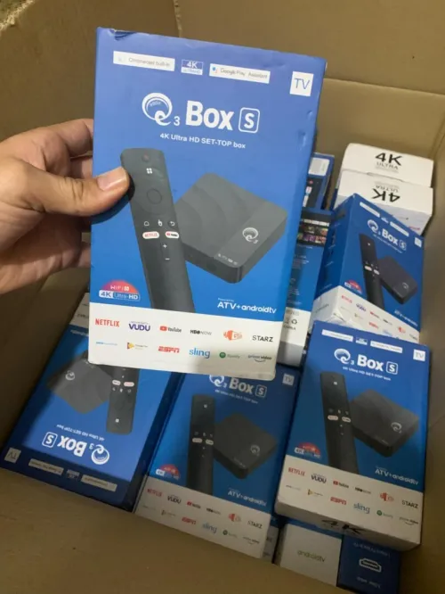 Tv box Q3s احسن سعر مع اشتراك سنة 