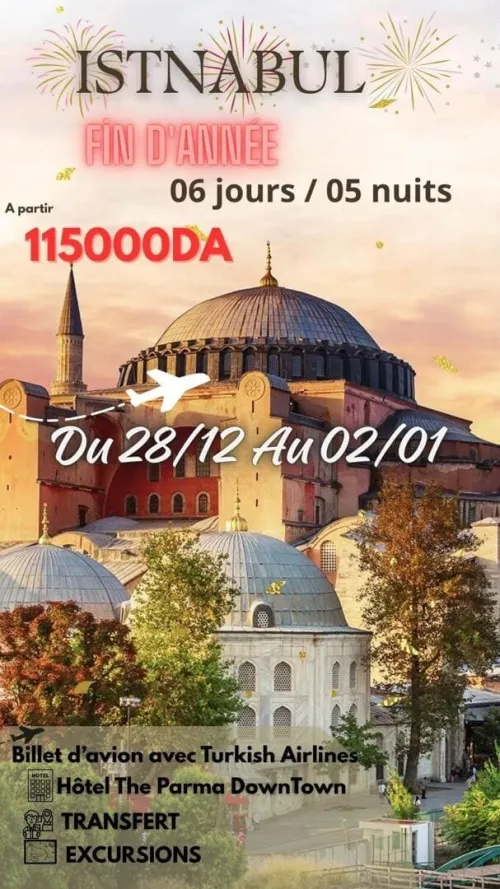 Istanbul fin d'année 5 nuits