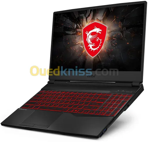 MSI LEOPARD GL65 10SCXR I5 10300H 8GO 256GO SSD NVIDIA GTX1650 4GO GDDR6