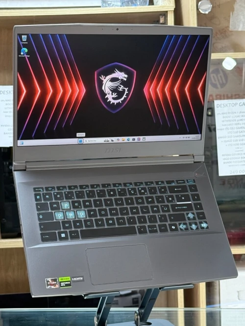 MSI THIN A15 B7VF AMD RYZEN 5 7535Hs 16GO 512GO SSD NVIDIA GEFORCE RTX4060 8GO GDDR6