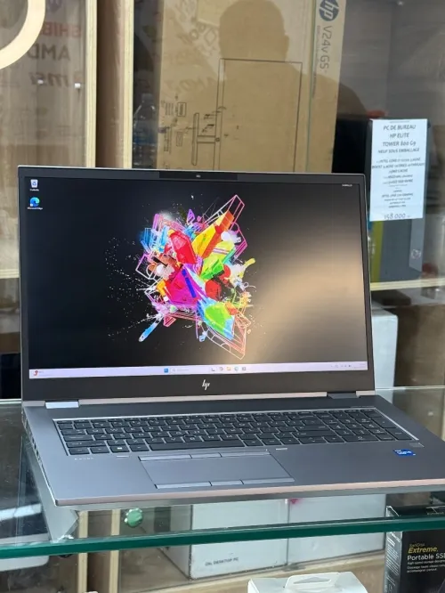 HP ZBOOK FURY 17 G8 I7 VPRO 11850H 32GO 512GO SSD NVIDIA RTX A3000 6GO GDDR6 