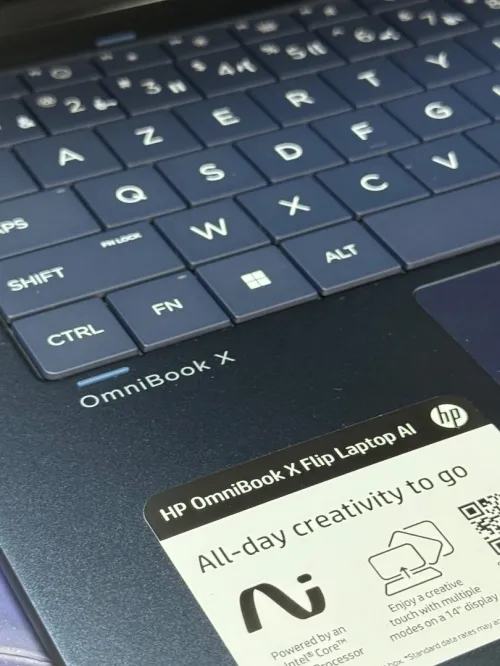 HP OMNIBOOK X FLIP 14 FM0013DX INTEL CORE ULTRA 5 226V 16GO 512GO INTEL ARC 130v 8GO TACTILE NEUF SOUS EMBALLAGE