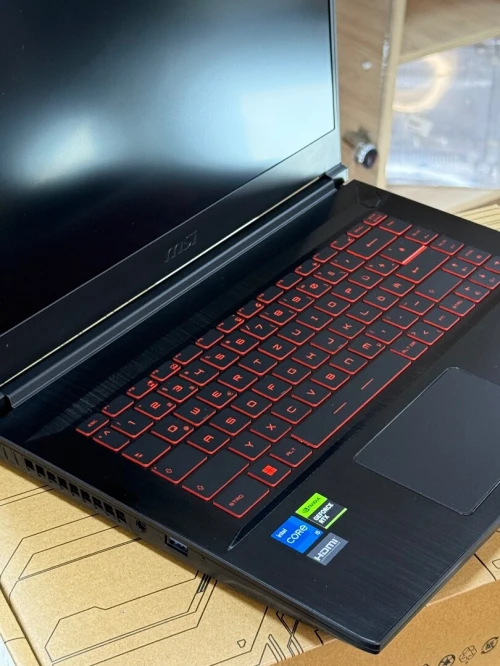 MSI THIN GF63 12UC I5 12450H 16GO 512GO SSD NVIDIA GEFORCE RTX3050 4GO NEUF SOUS EMBALLAGE 