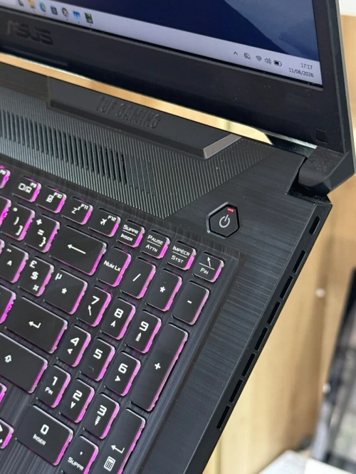 ASUS TUF F17 FX706HM I7 11800H 16GO 512GO SSD NVME NVIDIA GEFORCE RTX3060 6GO GDDR6