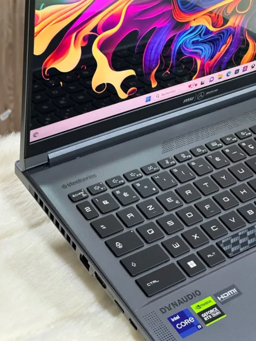 MSI STEALTH 16 MERCEDES AMG A13VG I9 13900H 32GO DDR5 1TO SSD NVIDIA GEFORCE RTX4070 8GO 4K OLED