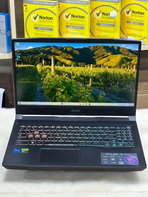 MSI PULSE 15 B13VGK I7 13620H 16GO 512GO SSD NVIDIA GEFORCE RTX4070 8GO NEUF