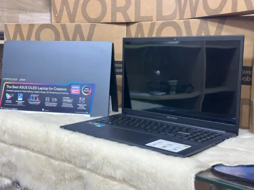 ASUS VIVOBOOK PRO OLED M3500Q AMD RYZEN 5 5600H 8GO 512Go SSD NVIDIA RTX3050 NEUF SOUS EMBALLAGE 