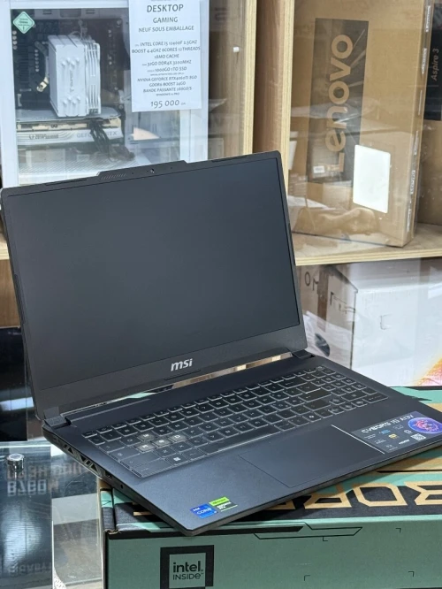 MSI CYBORG 15 A13VE I7 13620H 16GO 1TO SSD NVIDIA GEFORCE RTX4050 6GO GDDR6 NEUF SOUS EMBALLAGE 