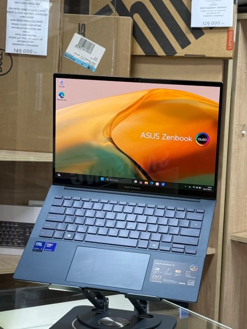 ASUS ZENBOOK 14 UX3405CA OLED INTEL CORE ULTRA 9 285H 32GO 1TO SSD INTEL ARC 140T 16GO OLED TACTILE 