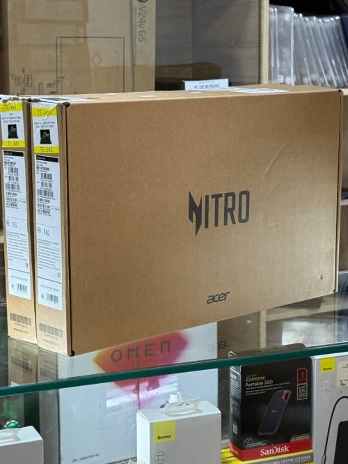ACER NITRO V16 AI ANV16-42 AMD RYZEN 5 240 16GO 512GO SSD NVIDIA GEFORCE RTX5050 8GO GDDR7 NEUF