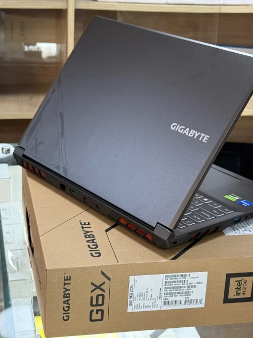 GIGABYTE GAMING G6X9KG I7 13650Hx 16GO 1TO SSD NVME NVIDIA GEFORCE RTX4060 8GO GDDR6 NEUF SOUS EMBAL