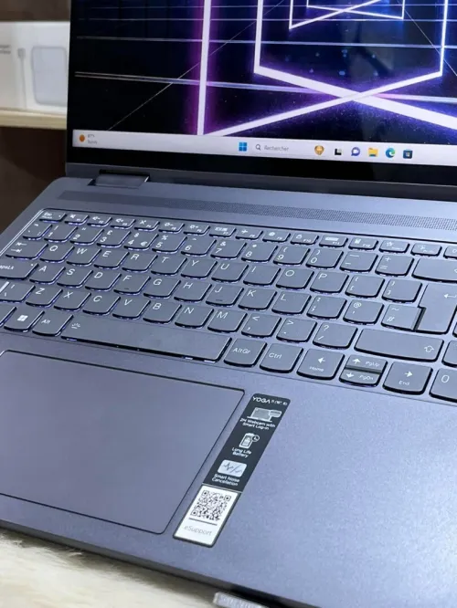 LENOVO YOGA 7i 16 16IRL8 ECRAN 16" FHD LED TACTILE CONVERTIBLE  I7 1355U 16GO 512GO SSD WINDOWS 11 