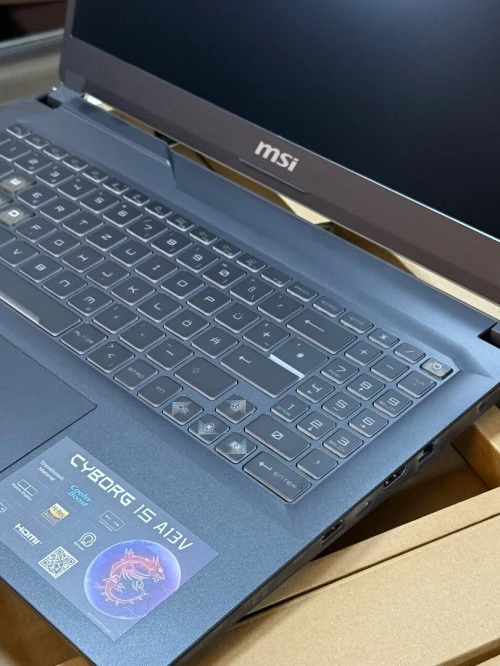 MSI CYBORG 15 A13VE I5 13420H 16GO 512GO SSD NVIDIA GEFORCE RTX4050 6GO NEUF SOUS EMBALLAGE 