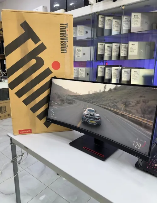 Ecran Lenovo ThinkVision 34" Ultra-Large Curved UWQHD Professionnel