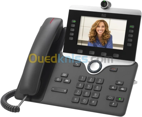 Telephone IP Cisco IP Phone 8865 K9 avec Camera 720p HD 