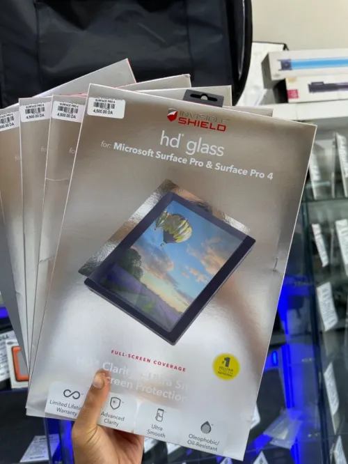 Glass Protection pour Microsoft SURFACE PRO 4