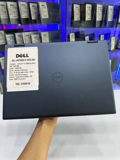 DELL INSPIRON 16 7630 i7-1360P 16GB RAM 1000GB SSD +TACTILE +NVIDIA 16"