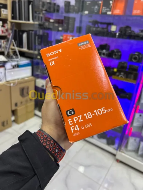 Objectif Sony E PZ 18-105mm F4 G OSS NEUF