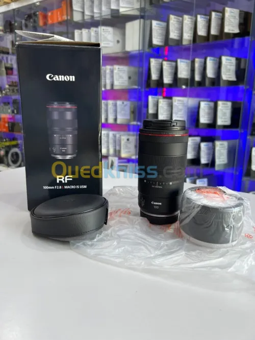 Canon RF 100mm f/2.8 L Macro IS USM Neuf Sous Emballage