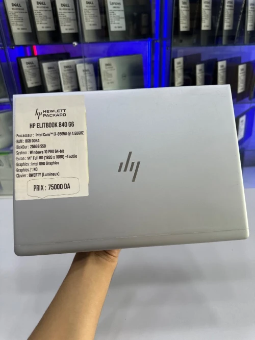 HP ELITEBOOK 840 G6 I7 8GB RAM 256GB SSD +TACTILE 14"