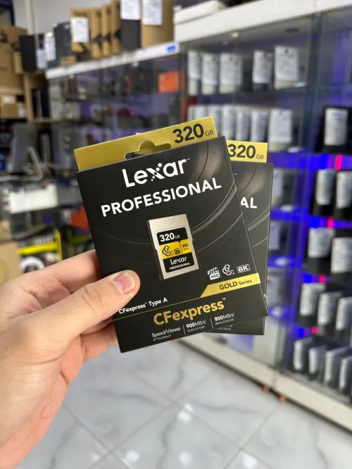 Carte Lexar 320GB Professional CFexpress Type A Card GOLD Series