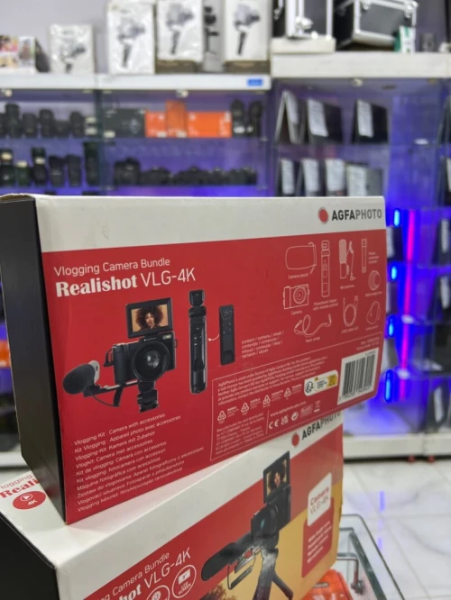 Kit Vlogging Camera Realishot VLG-4K AGFAPHOTO 