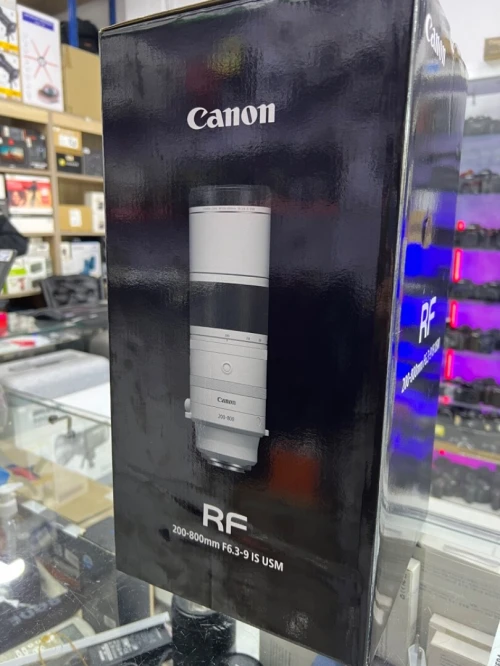 Objectif Canon RF 200-800mm f/6.3-9 IS USM (Canon RF)