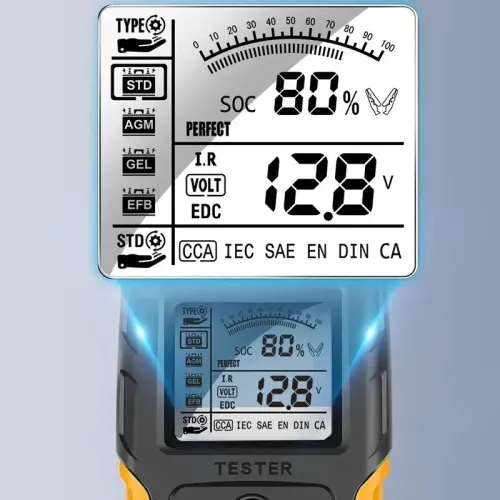 Tester Battery 6V 12v 24V