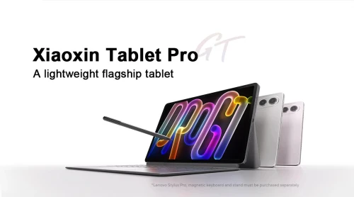 Original Lenovo Xiaoxin Tablet Pad Pro GT 2026 8GB 128GB 11.1 Inch Snapdragon 8 Gen 3 3.2K 144Hz High-refresh LCD Screen Android WIFI