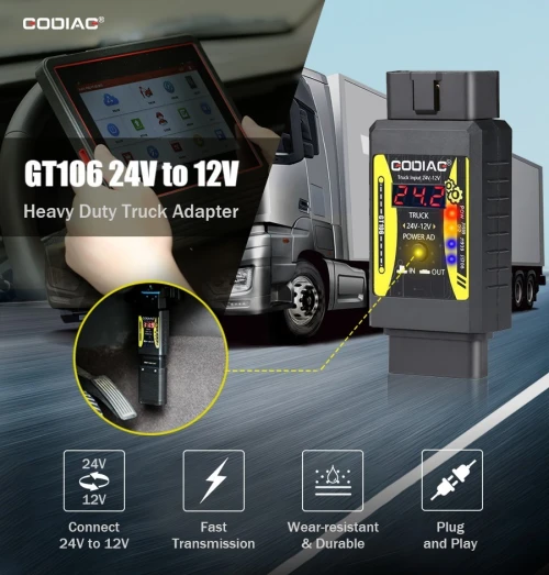 GODIAG GT106 ADATATEUR 24/12V