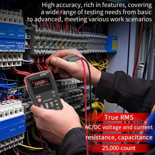 ZOYI ZT-R01 multimètre d'imagerie thermique 2 en 1, multimètre numérique professionnel avec caméra IR, résolution 32x32 25000 comptesT-RMS
