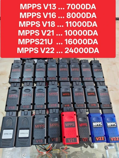 MPPS V22 V21 & V18 & V16 V13) Programmeur Flash Mémoire