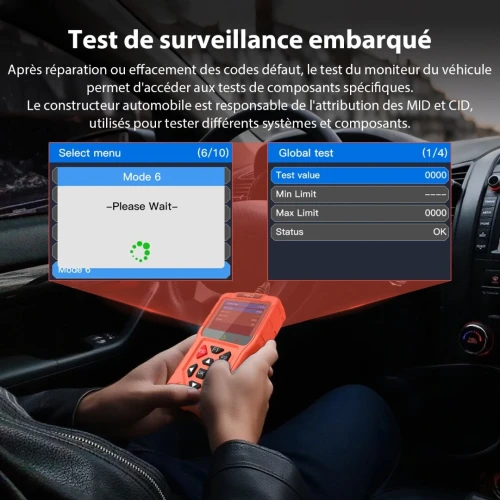 Nouveau Scanner JDIAG M60 OBD2 pour Code de défaut  Moto .  Véhicule, Lecture Gratuite, Réinitialisation ECU, outil De Diagnostic Automobile DTC