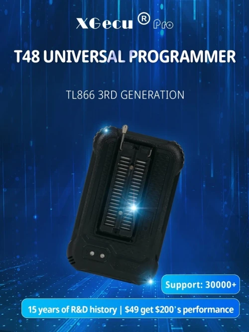 XGecu T48 Universal Programmer (TL866 troisième génération)