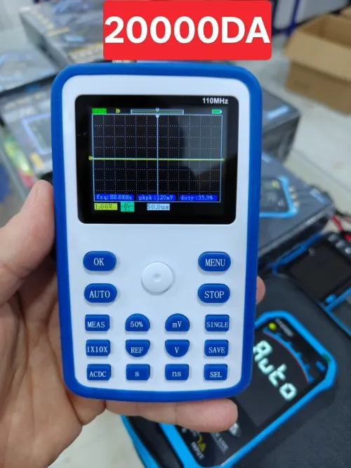 FNIRSI 1C15 110MHz 500MS/s Oscilloscope Numérique Mini Portable