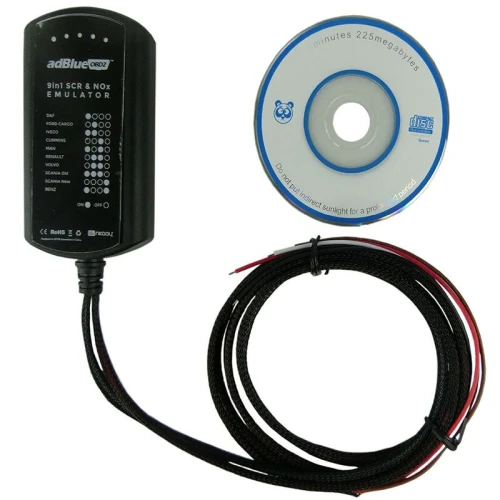 Emulateur AdBlue 9 en 1  Mercedes/MAN/Scania/IVeco/DAF/Volvo/Renault/Ford/Cummins