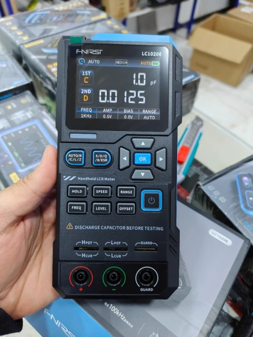 FNIRSI LC1020E Testeur LCR ESR numérique portable haute précision à pont
