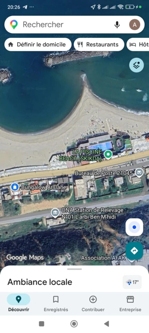Location vacances Bungalow F3 Skikda Filfla