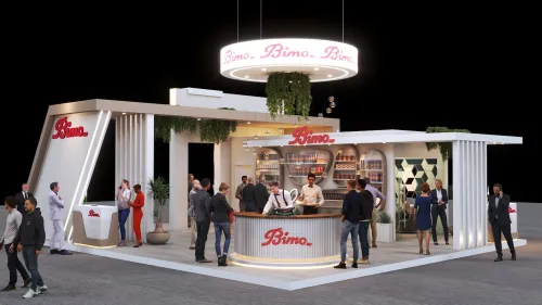Conception de stand en 3d