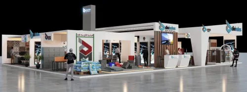 Conception de stand en 3d