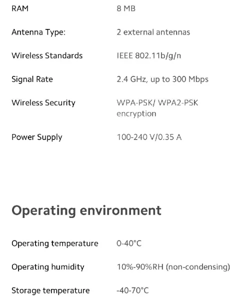 Xiaomi WiFi Amplificateur, 300M 2.4G 2 antenne, répéteur réseau, extenseur routeur, Extender Roteador