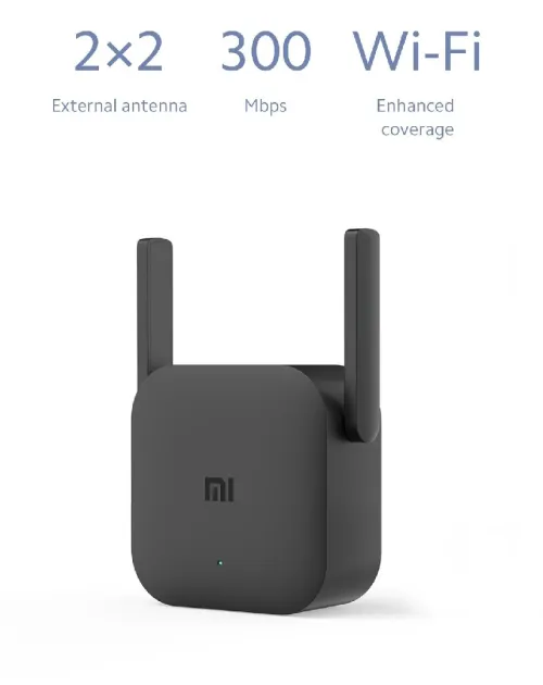 Xiaomi WiFi Amplificateur, 300M 2.4G 2 antenne, répéteur réseau, extenseur routeur, Extender Roteador