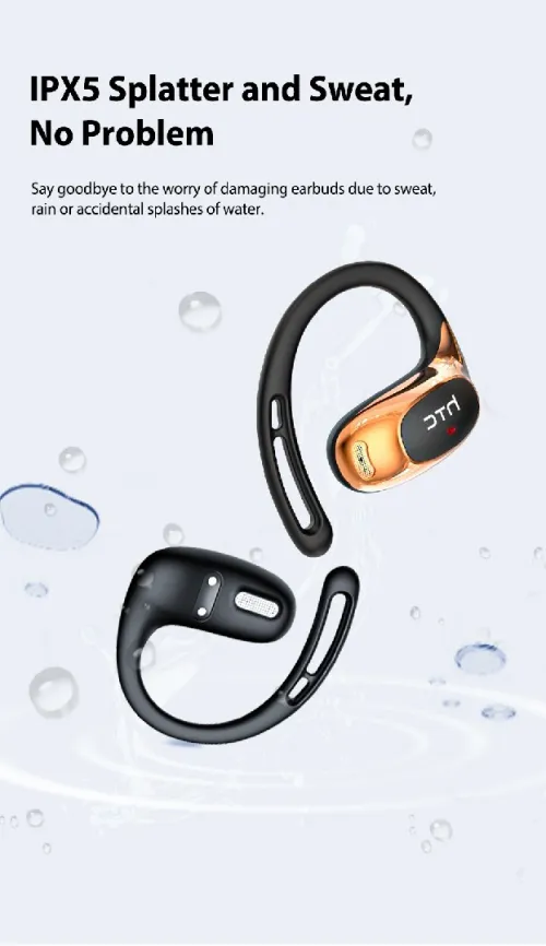 HTC NE35 Earphones, Bluetooth V6.0, AI traduction écouteurs, OWS Sport, casque confortable Ultra-léger