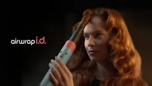 Dyson Airwrap id lisseur cheveux bouclés à frisés (Patine Céramique/Topaze)