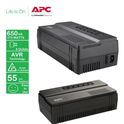 Onduleur APC 650 VA 6 PRISES ONDULEUR BV650I 650VA