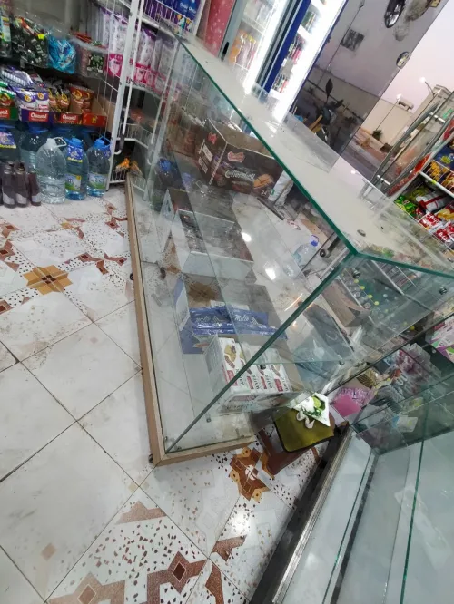 Vitrine verre 