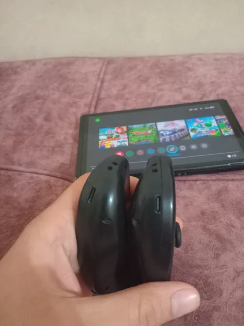 Nintendo switch oled flache wm3amar bles jeux