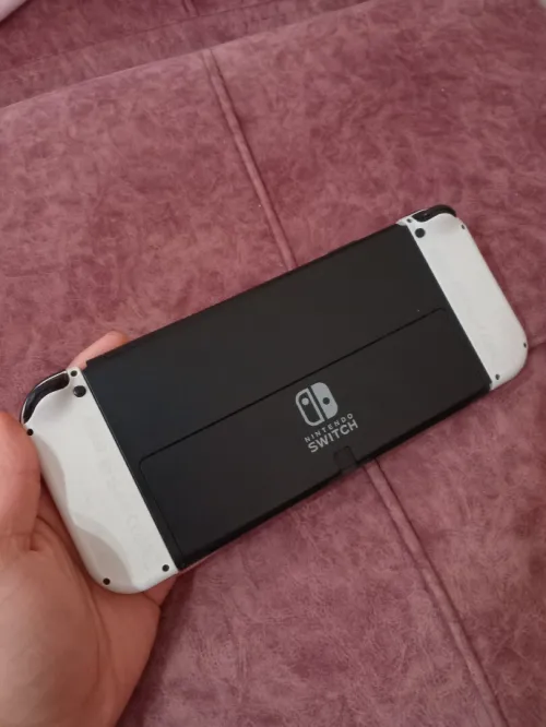 Nintendo switch oled flache +35 jeux+ protection
