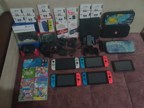 Les accessoires et jeux Nintendo switch